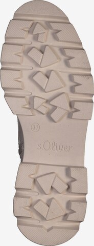 Stivaletto stringato di s.Oliver in beige