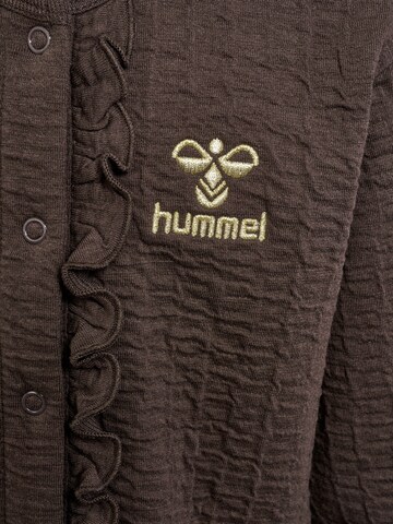 Hummel Zip-Up Hoodie 'ISSA' in Brown