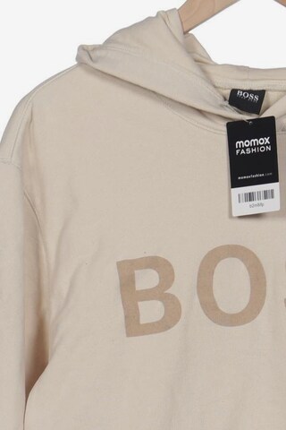 BOSS Sweatshirt & Zip-Up Hoodie in XL in Beige