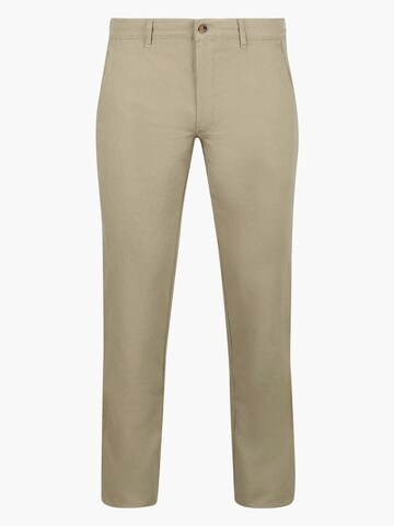 Suitable Regular Chino 'Pico' in Groen: voorkant