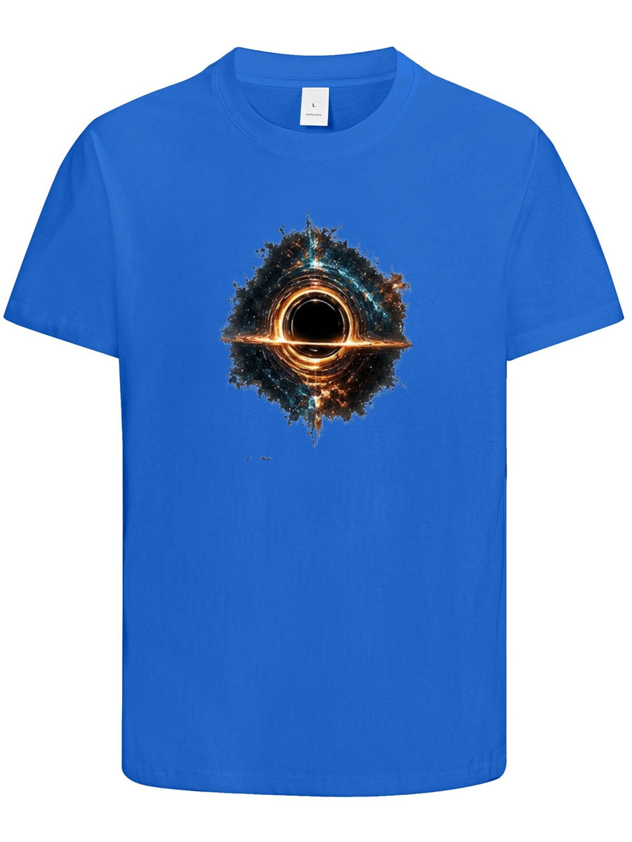 HUSKSWARE Shirt 'Grafik'‌‌‌‌‌‌‌ in Blau: Vorderseite