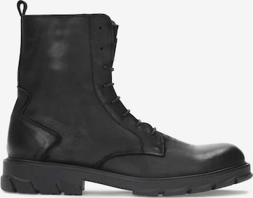 Boots stringati di Kazar in nero