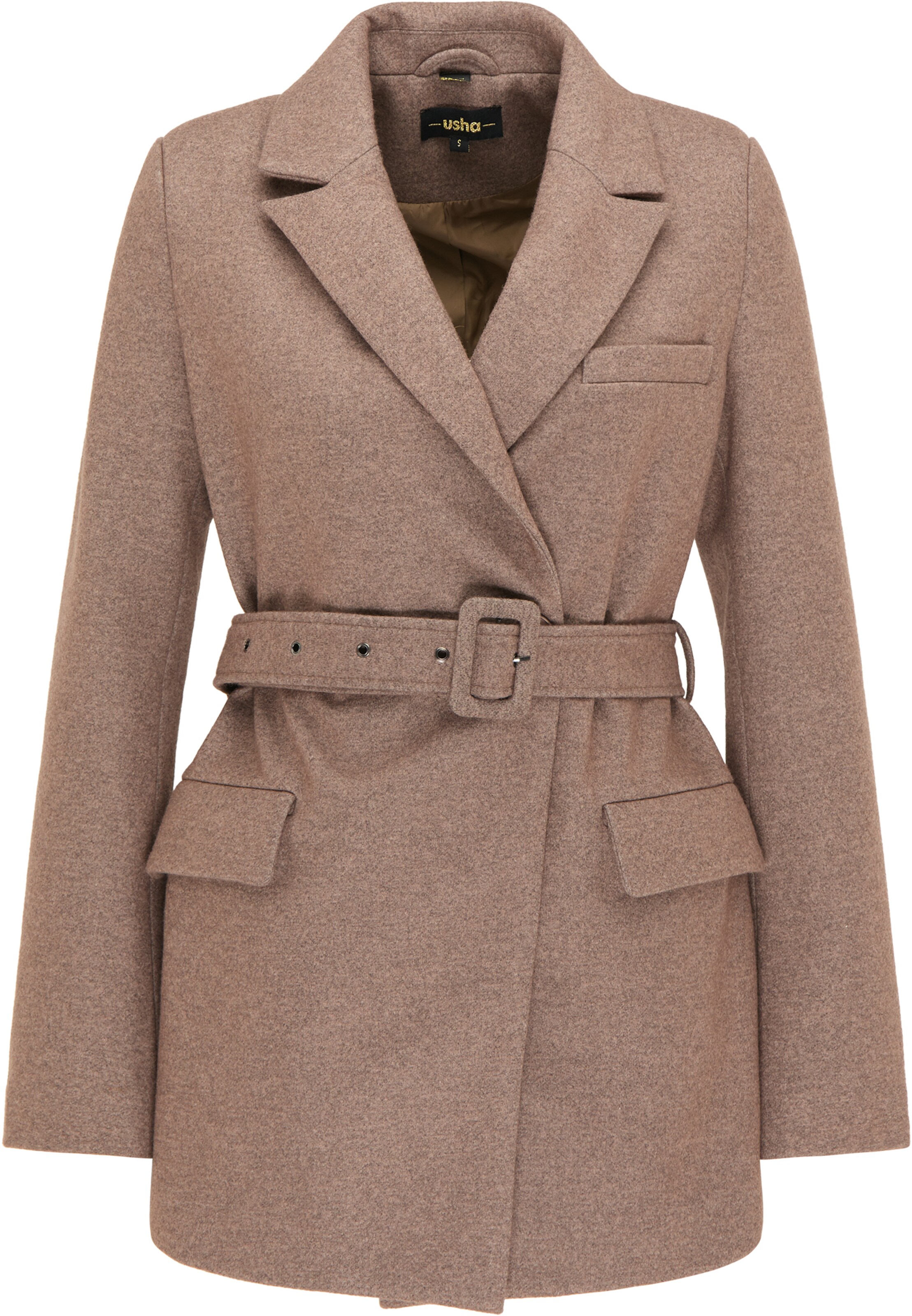 pelēks usha BLACK LABEL Starpsezonu mētelis: no priekšpuses