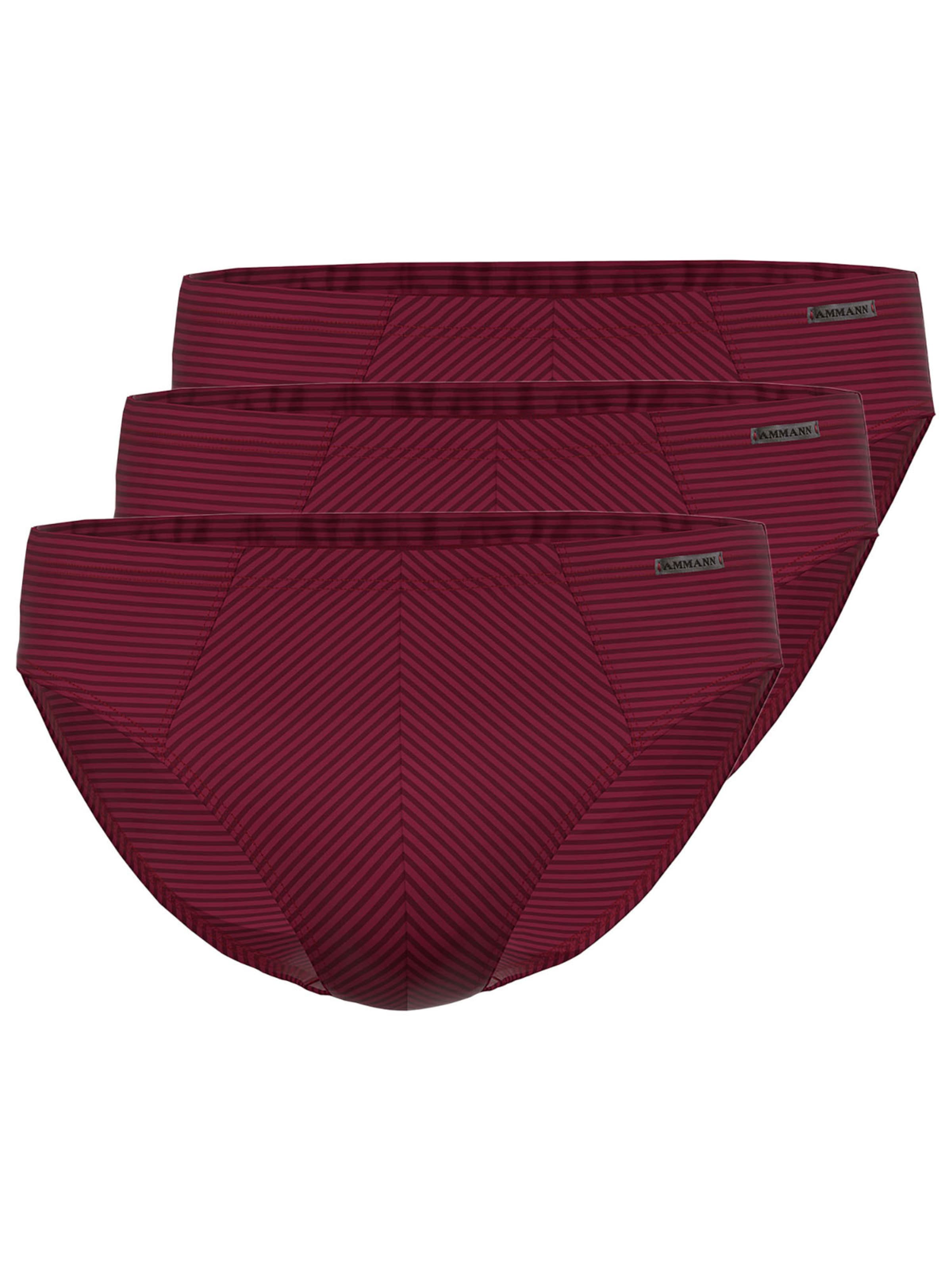 Ammann Panty 'Cotton & More' in Red: front