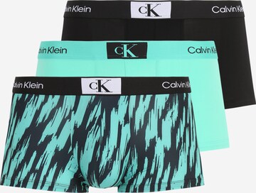 Calvin Klein Underwear Шорты Боксеры в Зеленый: спереди