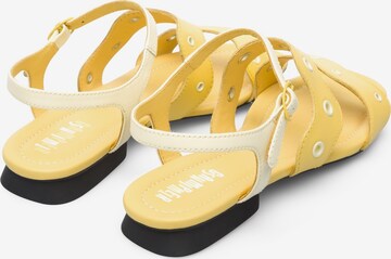 Sandales ' Twins ' CAMPER en jaune