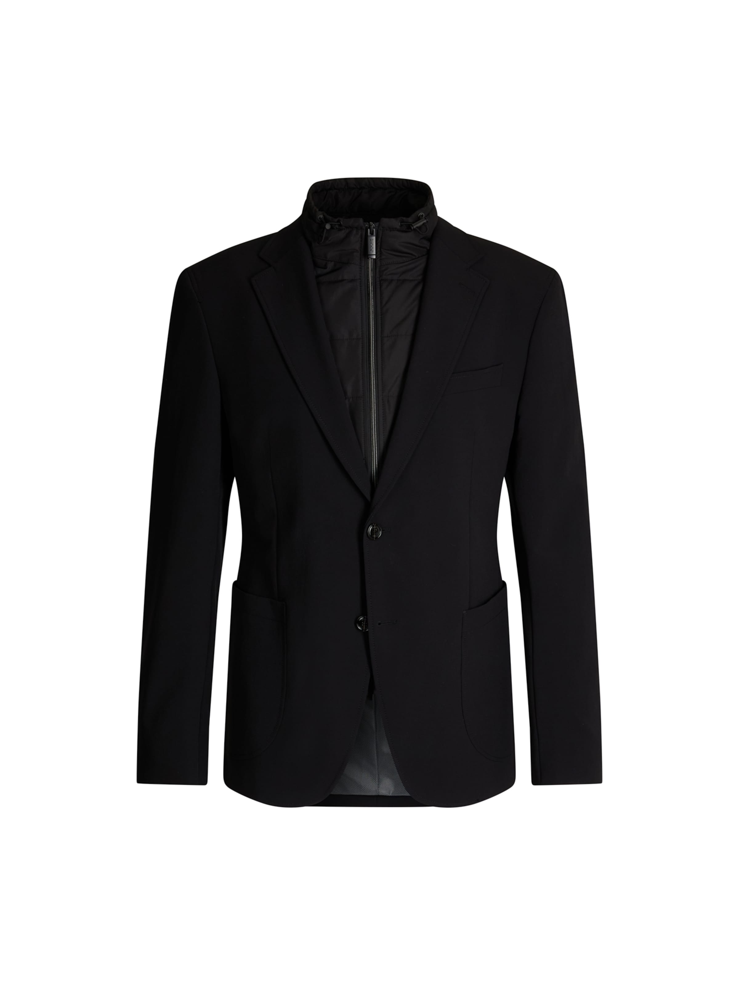 JOOP! Slim Fit Sakko ' Hectic ' in Schwarz: Vorderseite