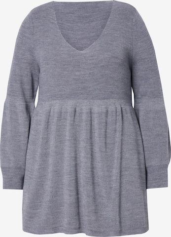 MIAMODA Sweater in Grey: front