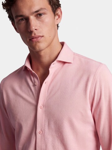 Coupe slim Chemise business 'No. 19' Vercate en rose