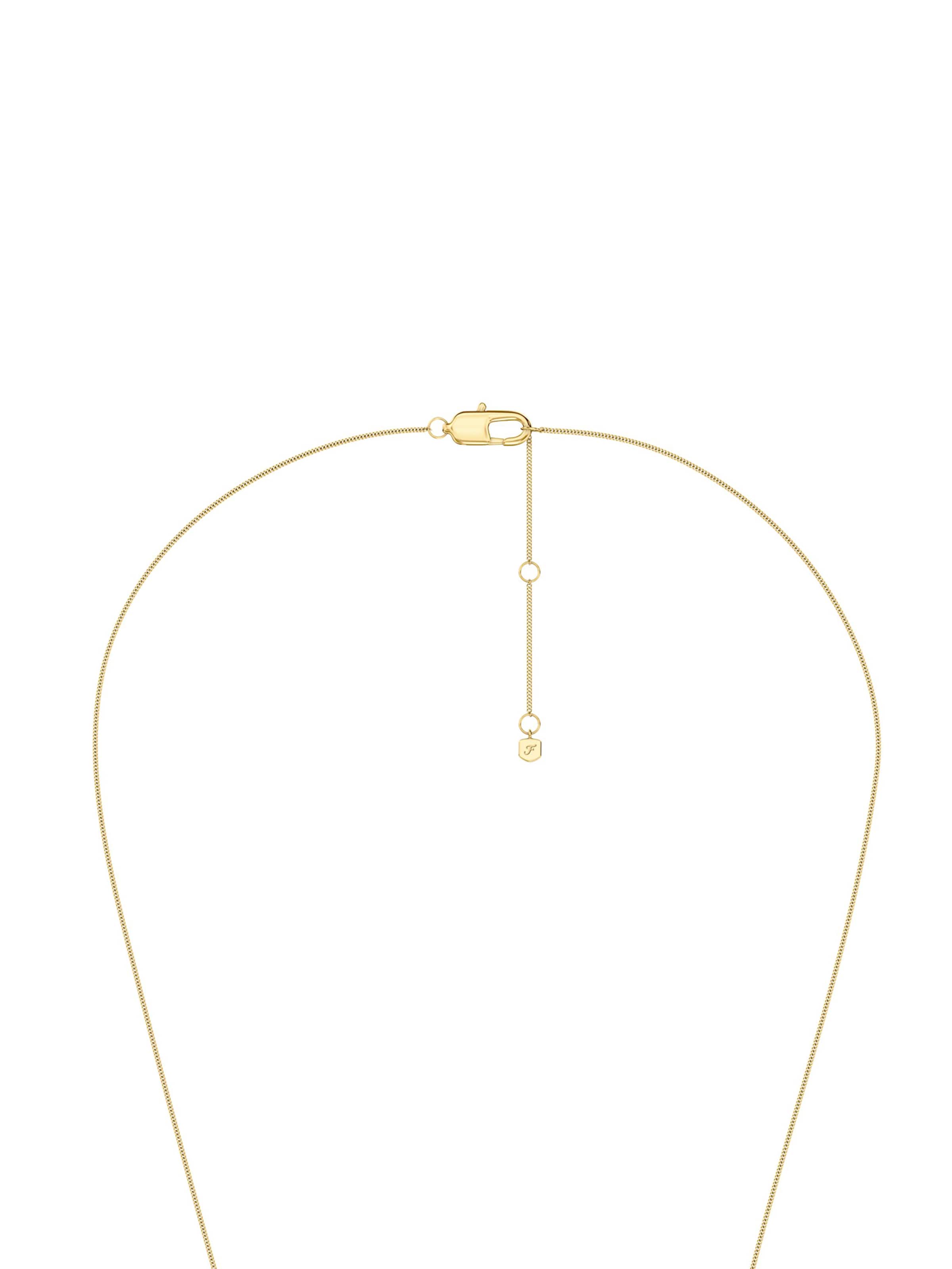 FOSSIL - Colar 'Ellis' em ouro