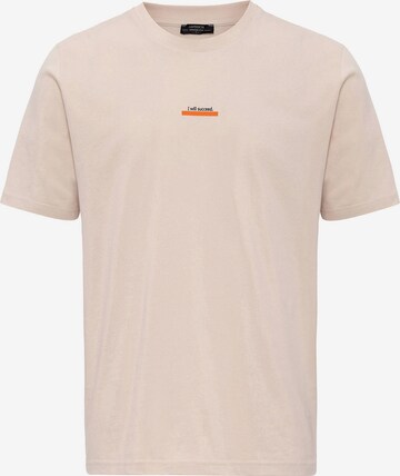 T-Shirt Antioch en beige : devant