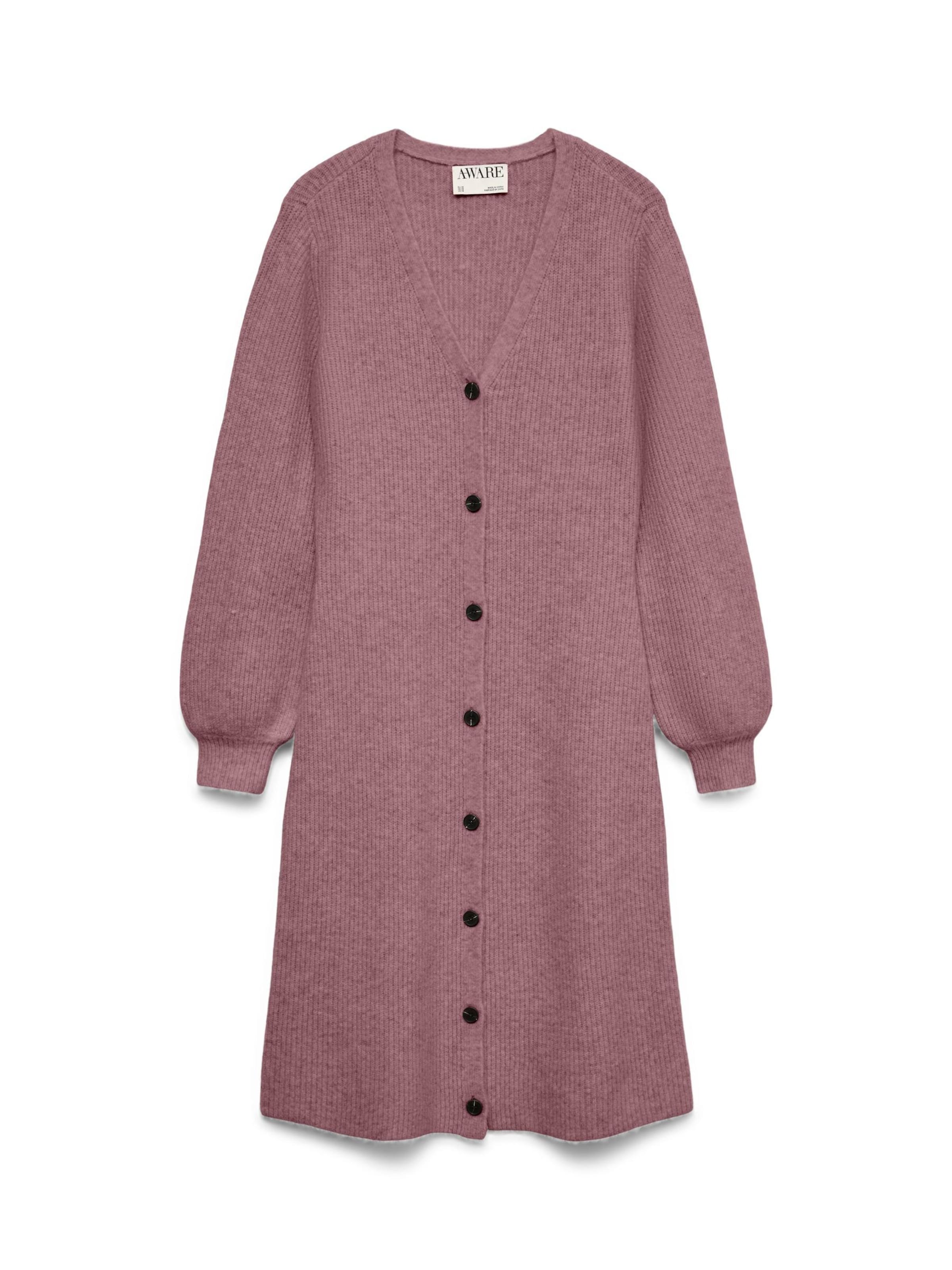 Robes en maille 'VMAweve' VERO MODA en rose : devant