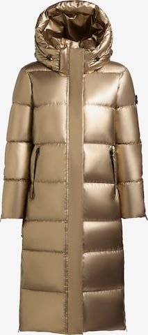 Manteau d’hiver 'Hedd2' khujo en or : devant