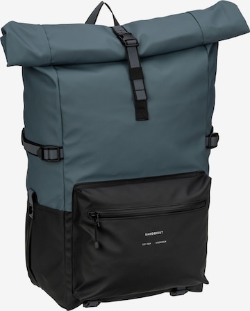 SANDQVIST Backpack ' Ruben 2.0' in Blue: front