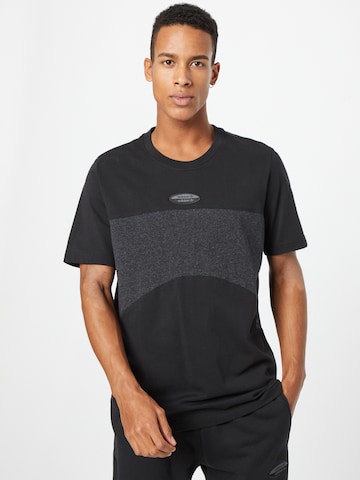 T-Shirt 'R.Y.V. Basic' ADIDAS ORIGINALS en noir : devant