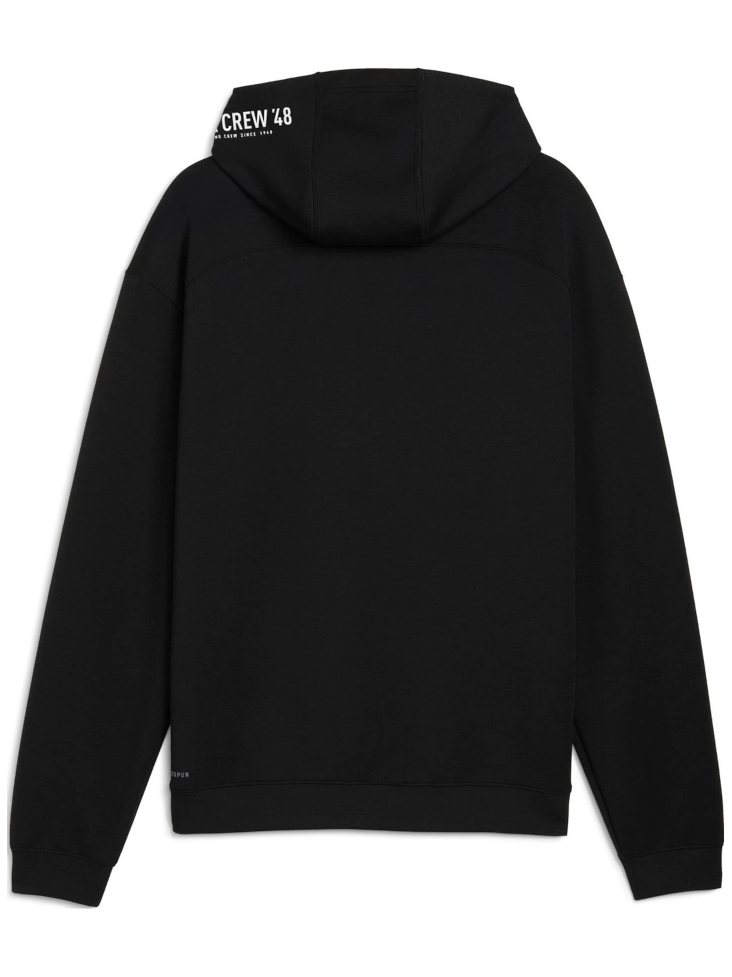 PUMA - Sudadera con cremallera 'Puma M Cloudspun Hoodie' en negro