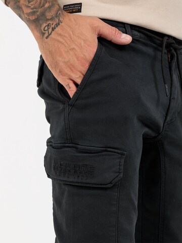 CAMEL ACTIVE Tapered Cargo Pants in Black