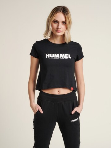 Maglia funzionale di Hummel in nero: frontale