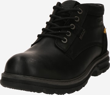 CAMEL ACTIVE Lace-up boots 'Darwin' in Black: front