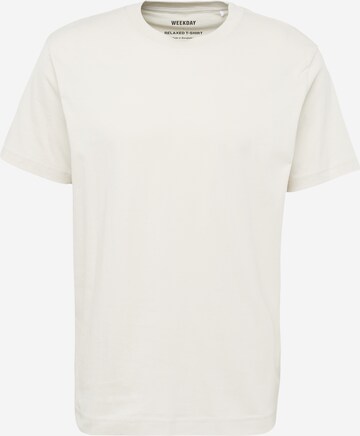 WEEKDAY T-Shirt in Grau: predná strana