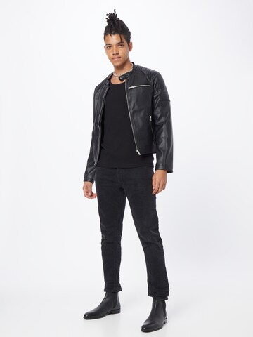 Veste mi-saison 'Ruben' ABOUT YOU en noir