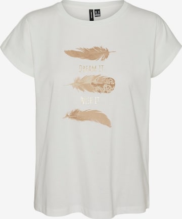 VERO MODA T-Shirt 'VMJEANI' in Weiß: Vorderseite