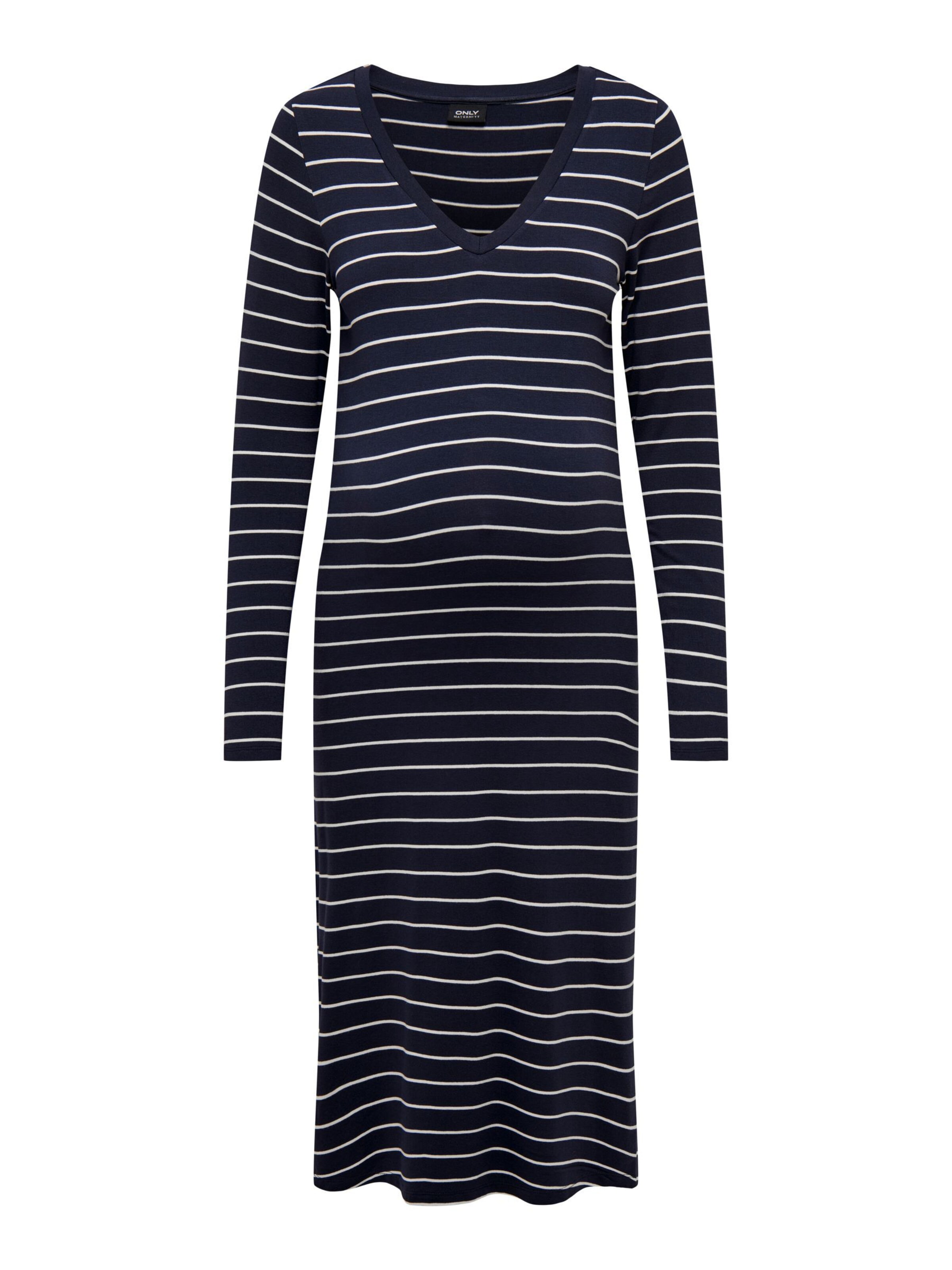 Only Maternity - Vestido en azul: frente