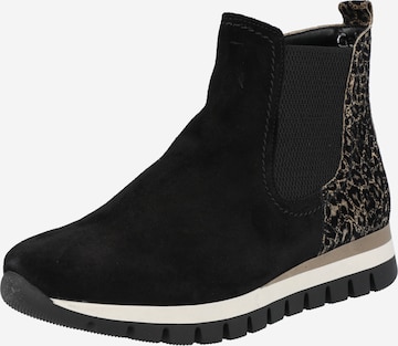 GABOR Chelsea boots in Zwart: voorkant