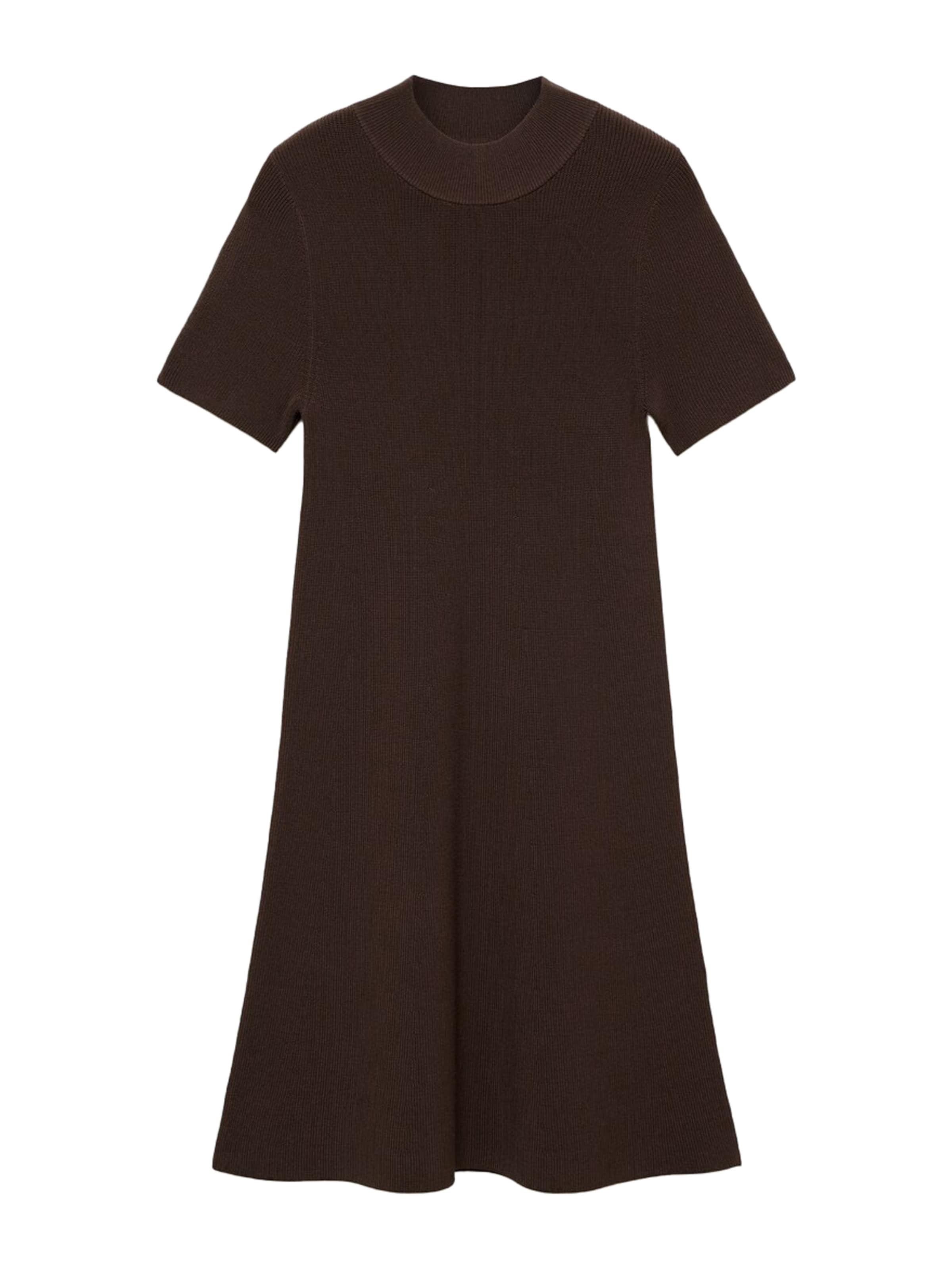 MANGO Kleid 'SESETA' in Braun: Vorderseite