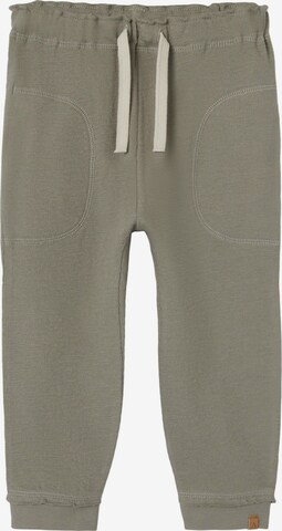 NAME IT Tapered Bukser i grøn: forside