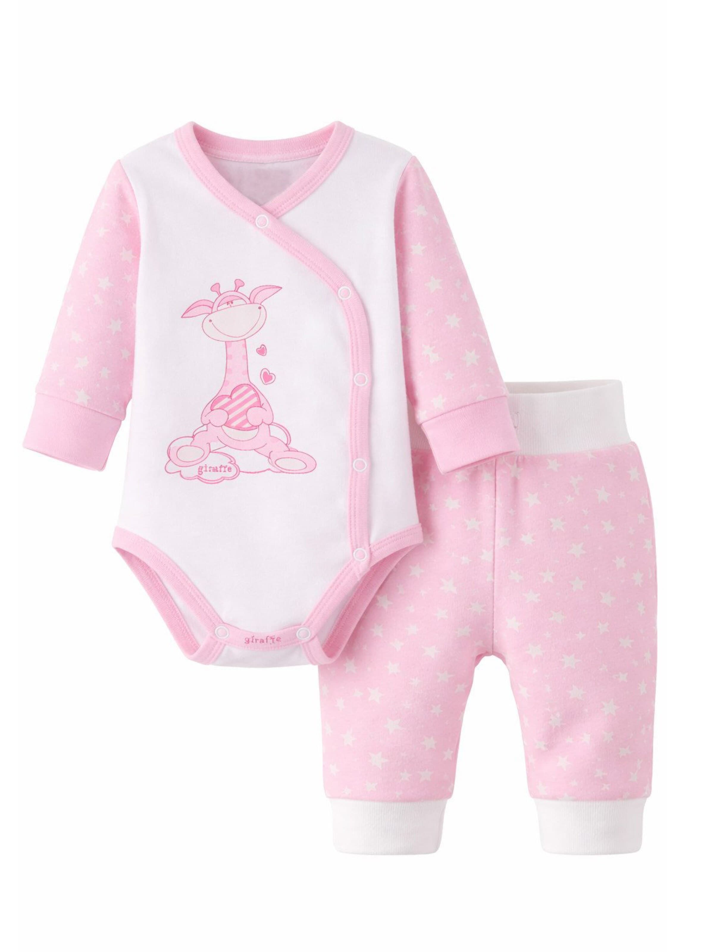 La Bortini Set in Pink: Vorderseite