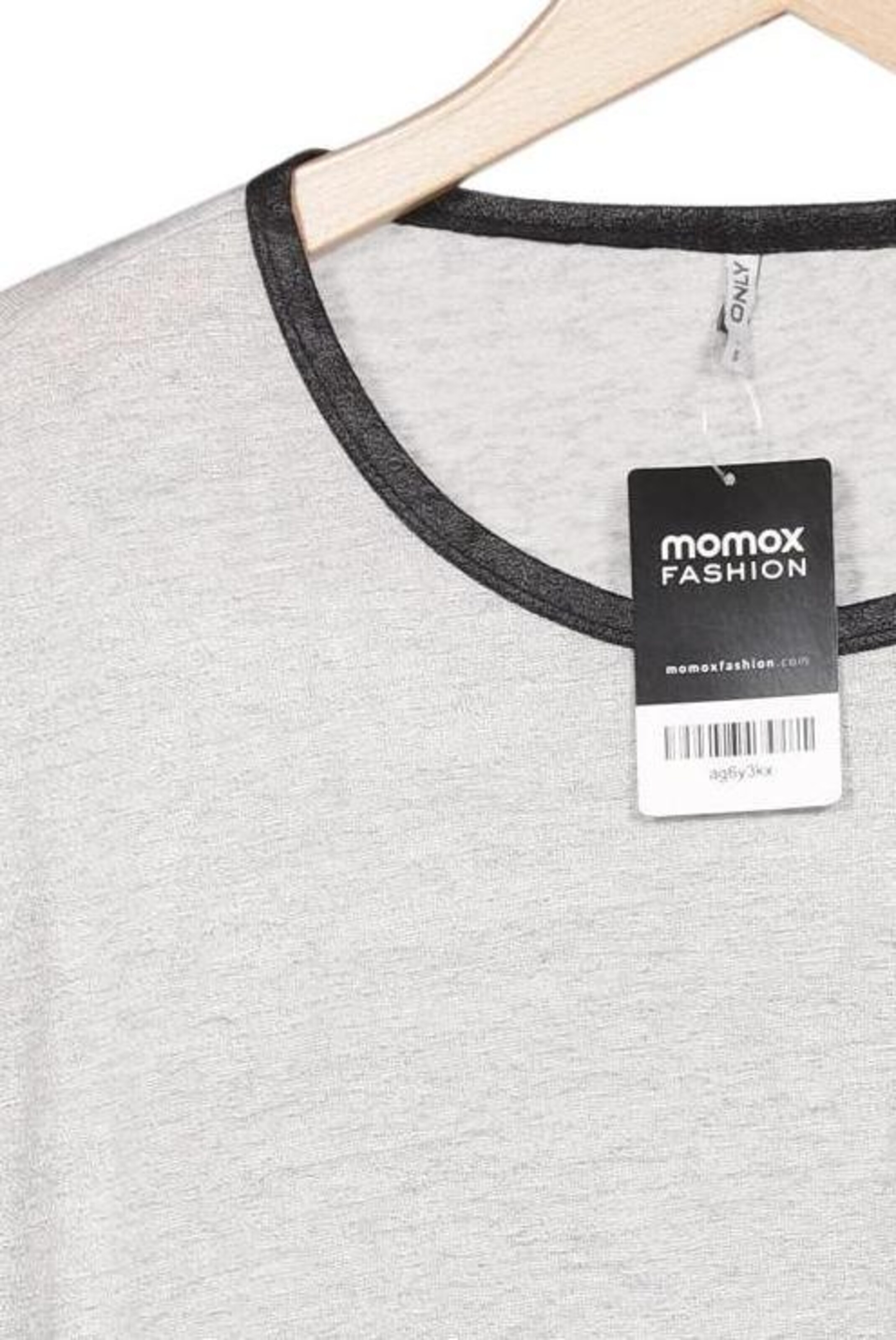 ONLY Langarmshirt S in Grau