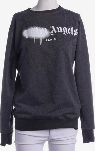 Palm Angels Sweatshirt / Sweatjacke M in Grau: predná strana