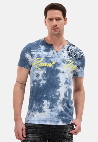 T-Shirt CIPO & BAXX en bleu