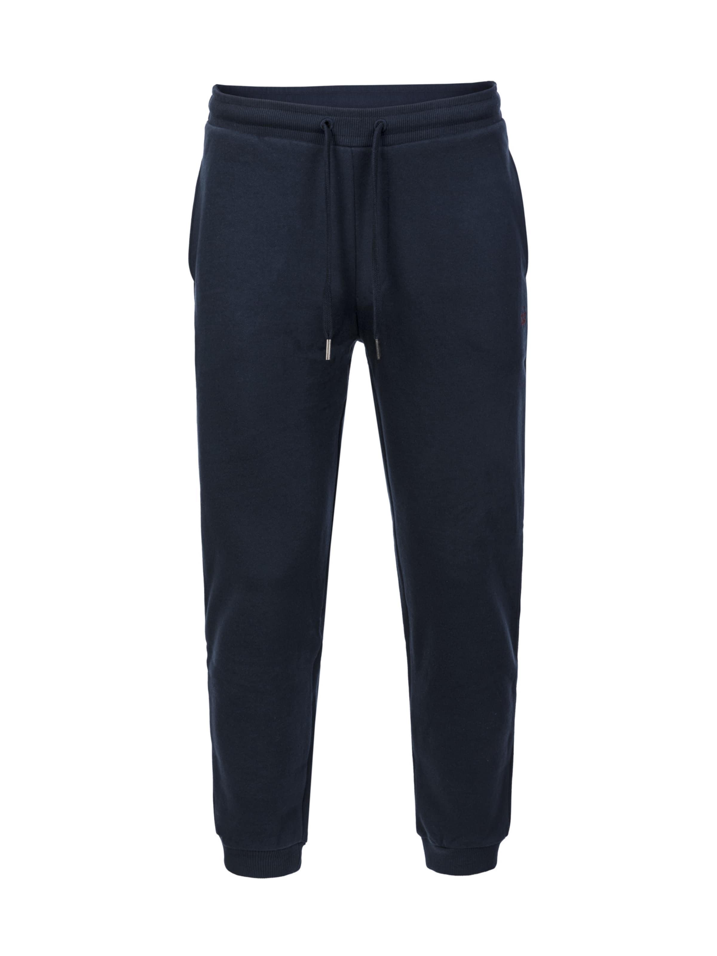La Martina Loosefit Sportbroek in Blauw: voorkant