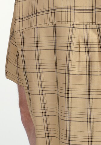 JACK WOLFSKIN Regular fit Athletic Button Up Shirt in Beige