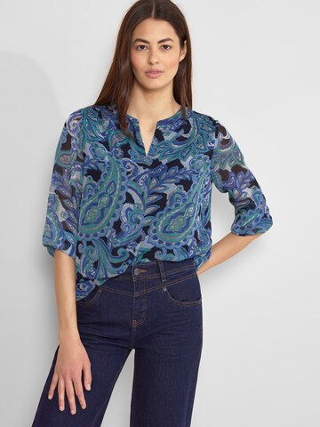 STREET ONE Blouse in Blauw: voorkant