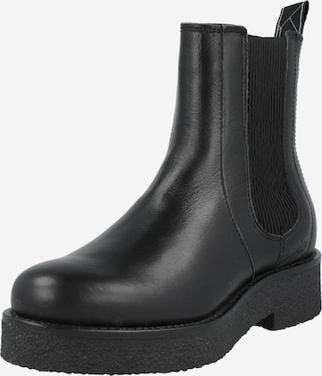 haghe by HUB Chelsea boots 'Faro' i svart: framsida