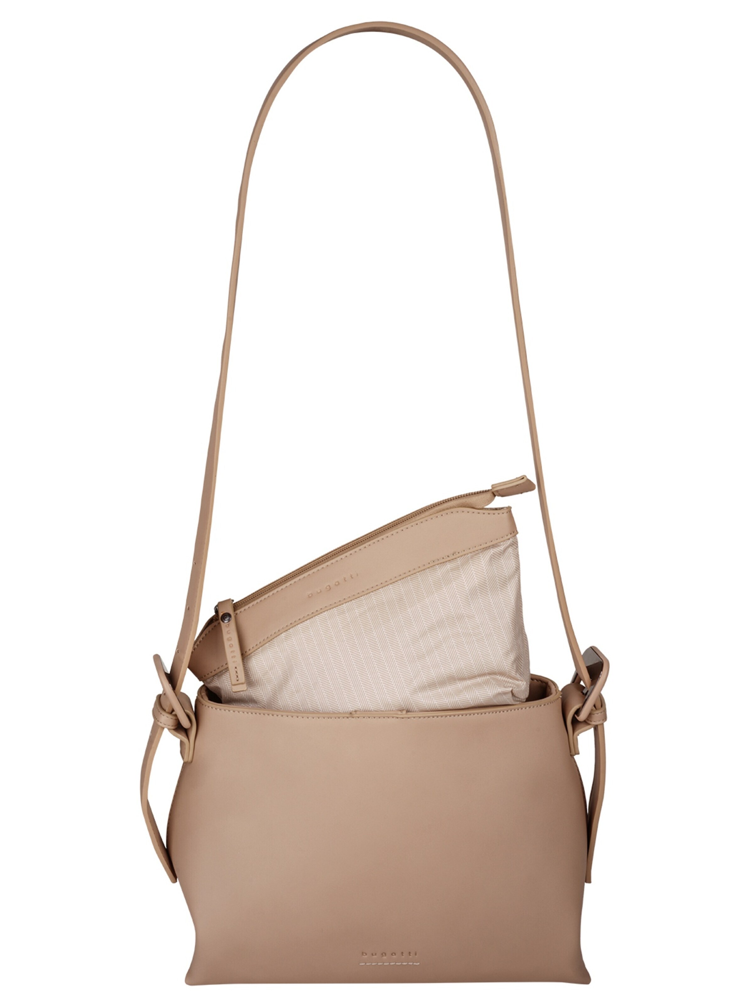 bugatti Crossbody Bag 'LUNA' in Beige