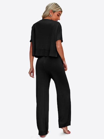 Imily Bela - Traje para estar en casa en negro: atrás