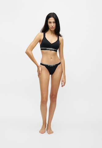 Emporio Armani Tanga – černá