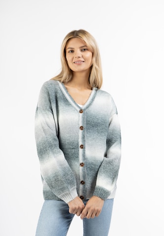 Cardigan Usha en gris : devant