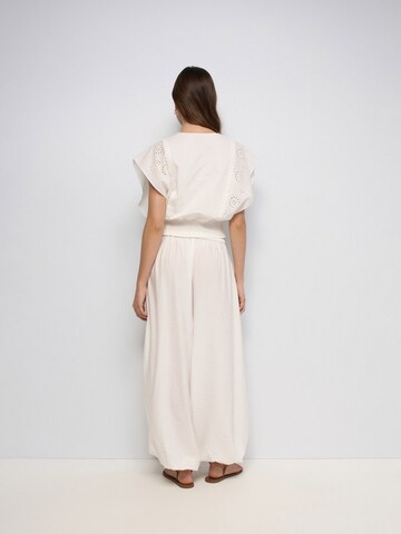 Chemisier Salsa Jeans en blanc