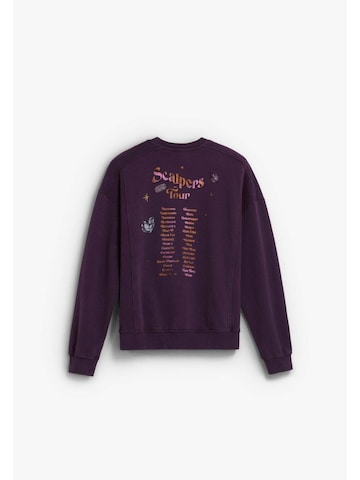 Sweat-shirt Scalpers en violet