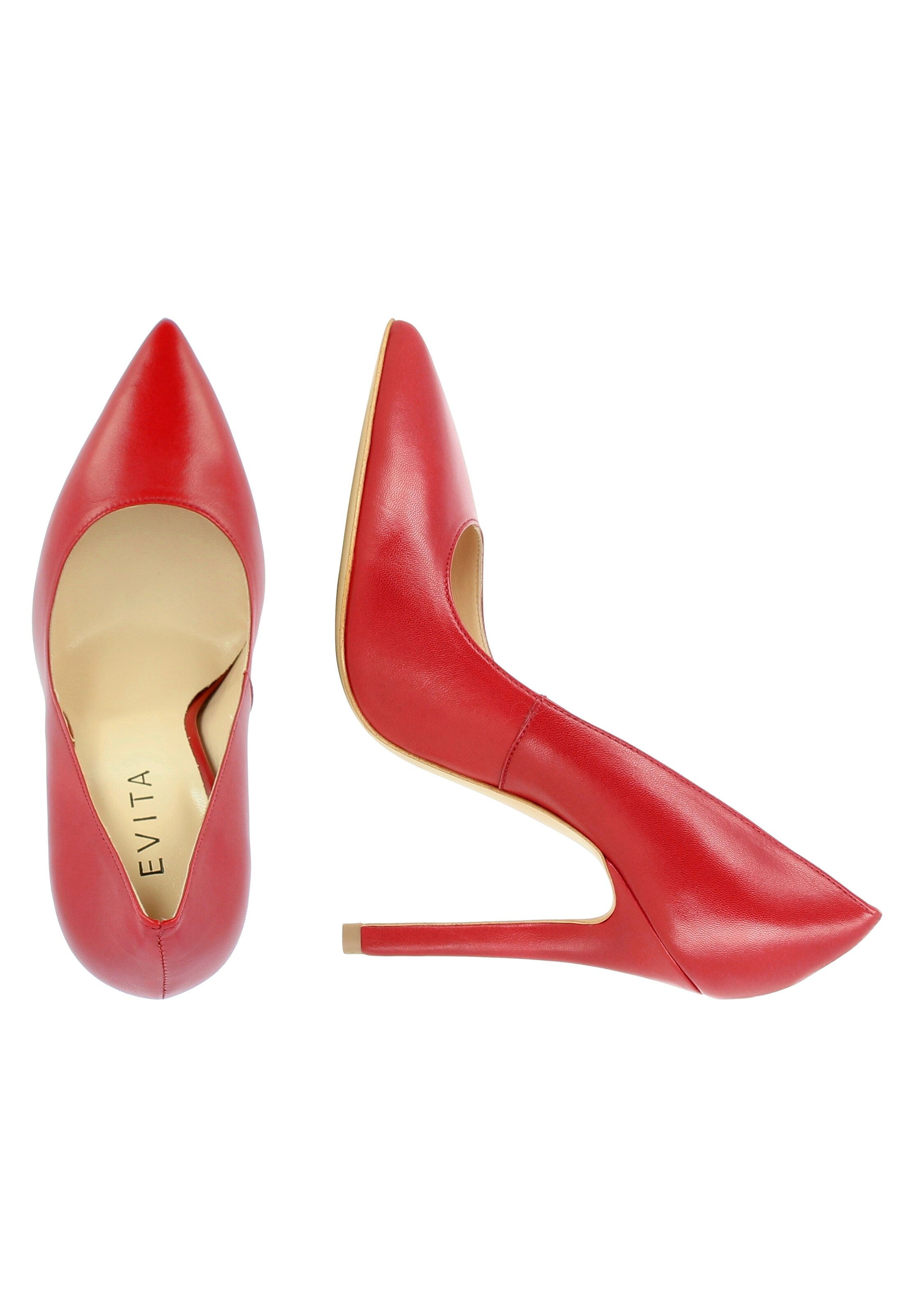 Frauen Pumps & High Heels EVITA Pumps 'LISA' in Rot - EA47594 Frauen Pumps & High Heels EVITA Pumps 'LISA' in Rot - EA47594