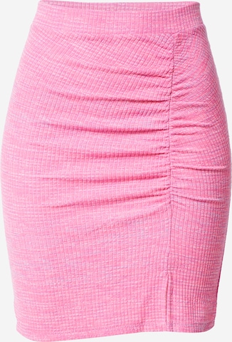 ABOUT YOU x Laura Giurcanu Skirt 'Ela' in Pink: front