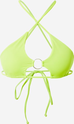 ABOUT YOU x Alina Eremia - Top de bikini 'Luzi' en verde: frente