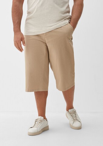 s.Oliver Regular Chino in Beige: voorkant