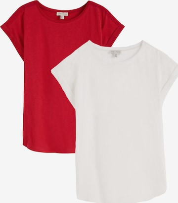 T-shirt love & roses en rouge : devant