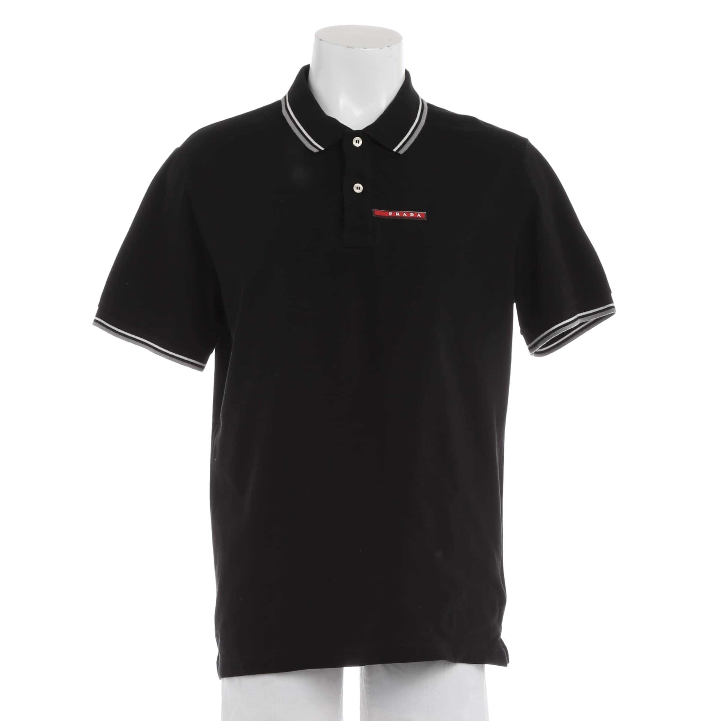 PRADA Shirt in XXL in Black: front